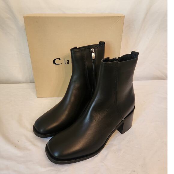 NIB La Canadienne Jordan Ankle Boot Leather Black 9.5M main image 1